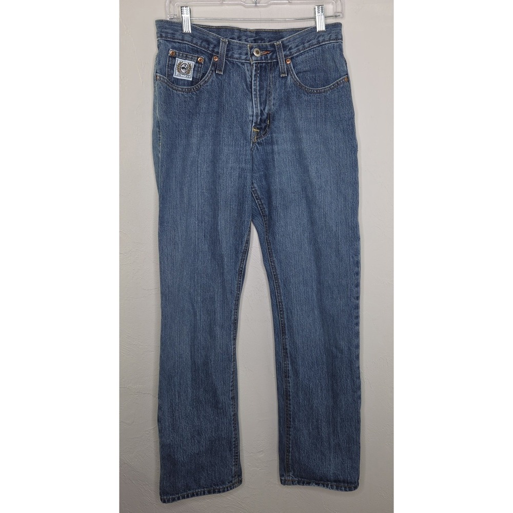 Cinch Men's MB92834013 Straight Leg Denim Jeans Size 29x32 Medium Wash Blue